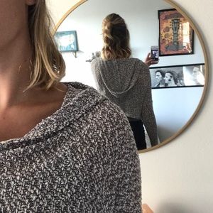 cropped urban outfitters hoodie